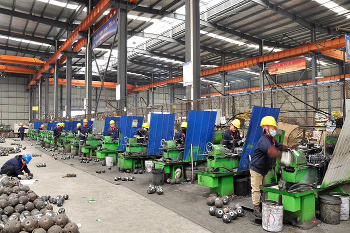 泉州网架锥头车间